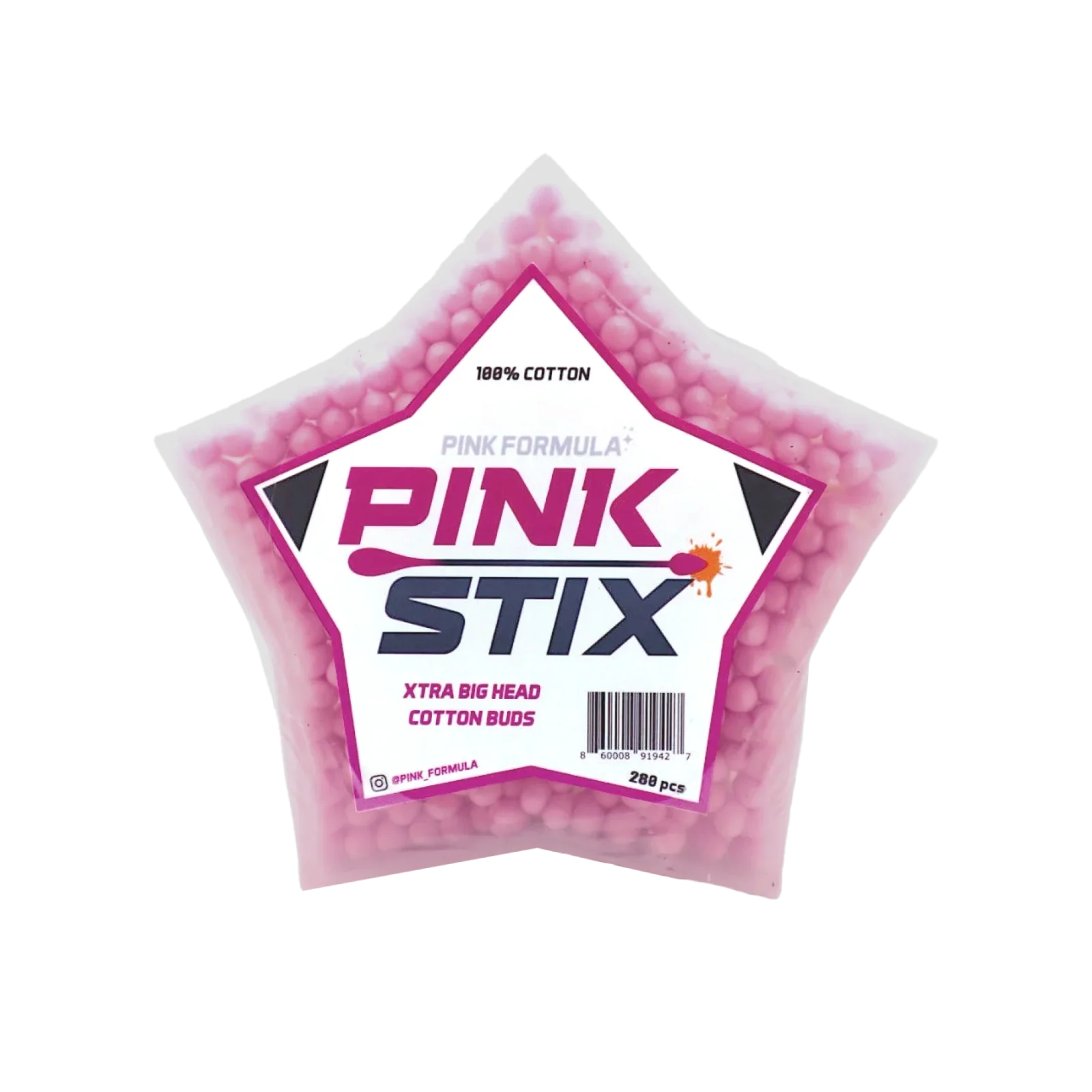Pink Stix - XL Cotton Heads: Single Pack - Image 2