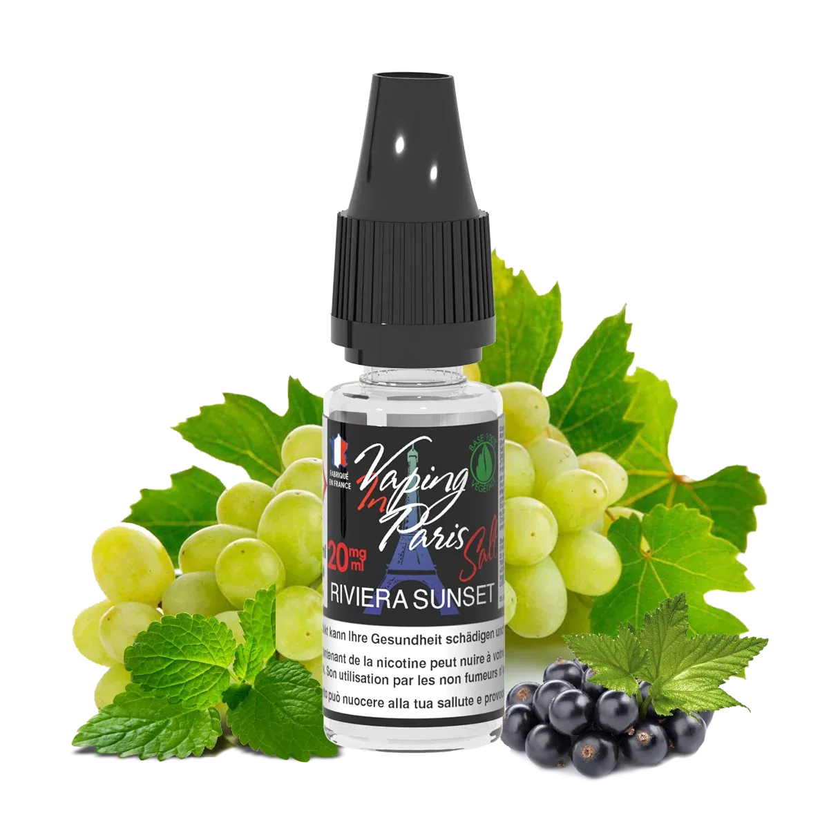 VIP Vaping in Paris – Riviera Sunset Salt Nicotine E-Liquid