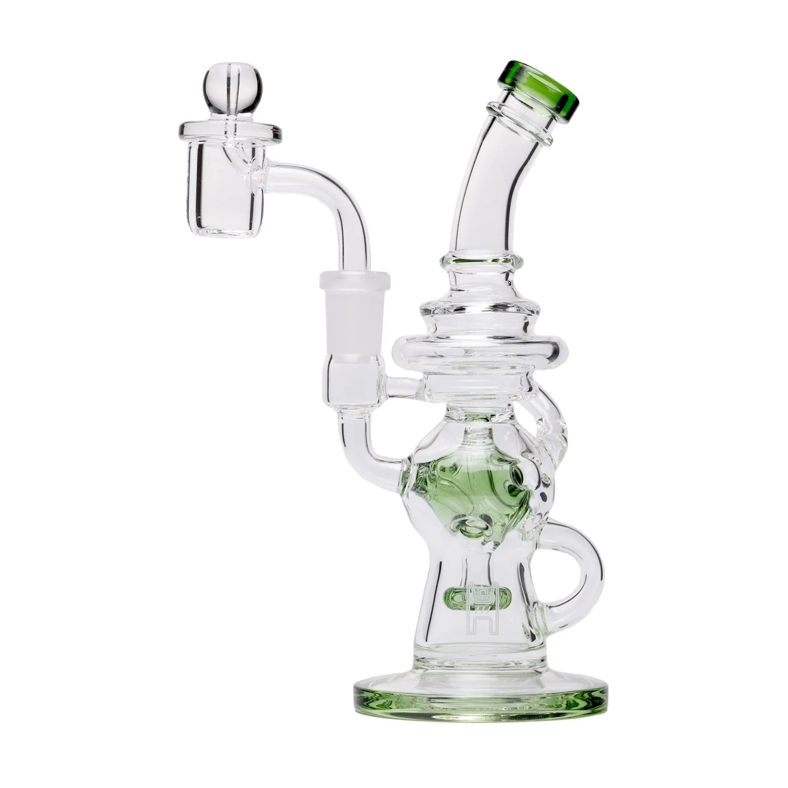 Human Grade 7" Swiss Rig Water Pipe