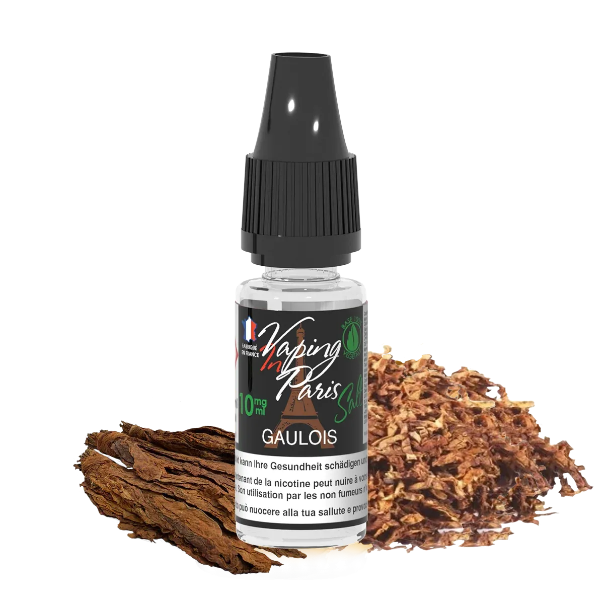 VIP Vaping in Paris – Gaulois Salt Nicotine E-Liquid