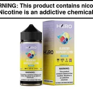BLUEBERRY RASPBERRY LEMON FREEZE BY HERO 100ML