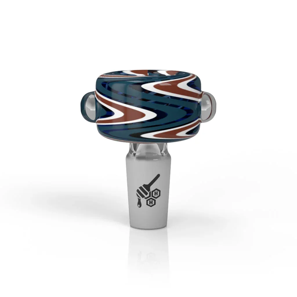 Basin ZIG Zag Stipped Flower Bowl - Image 2