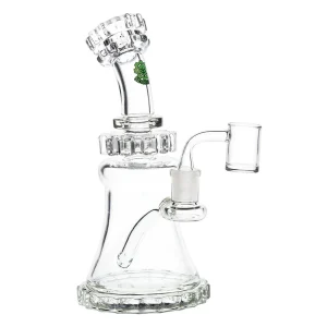 SeshGear Spinner Glass Dab Rig w/ Banger - 8.5" / 14mm F