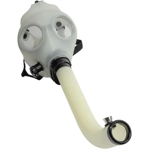 Acrylic Glow In The Dark Curved Steamroller Tube Gas Mask