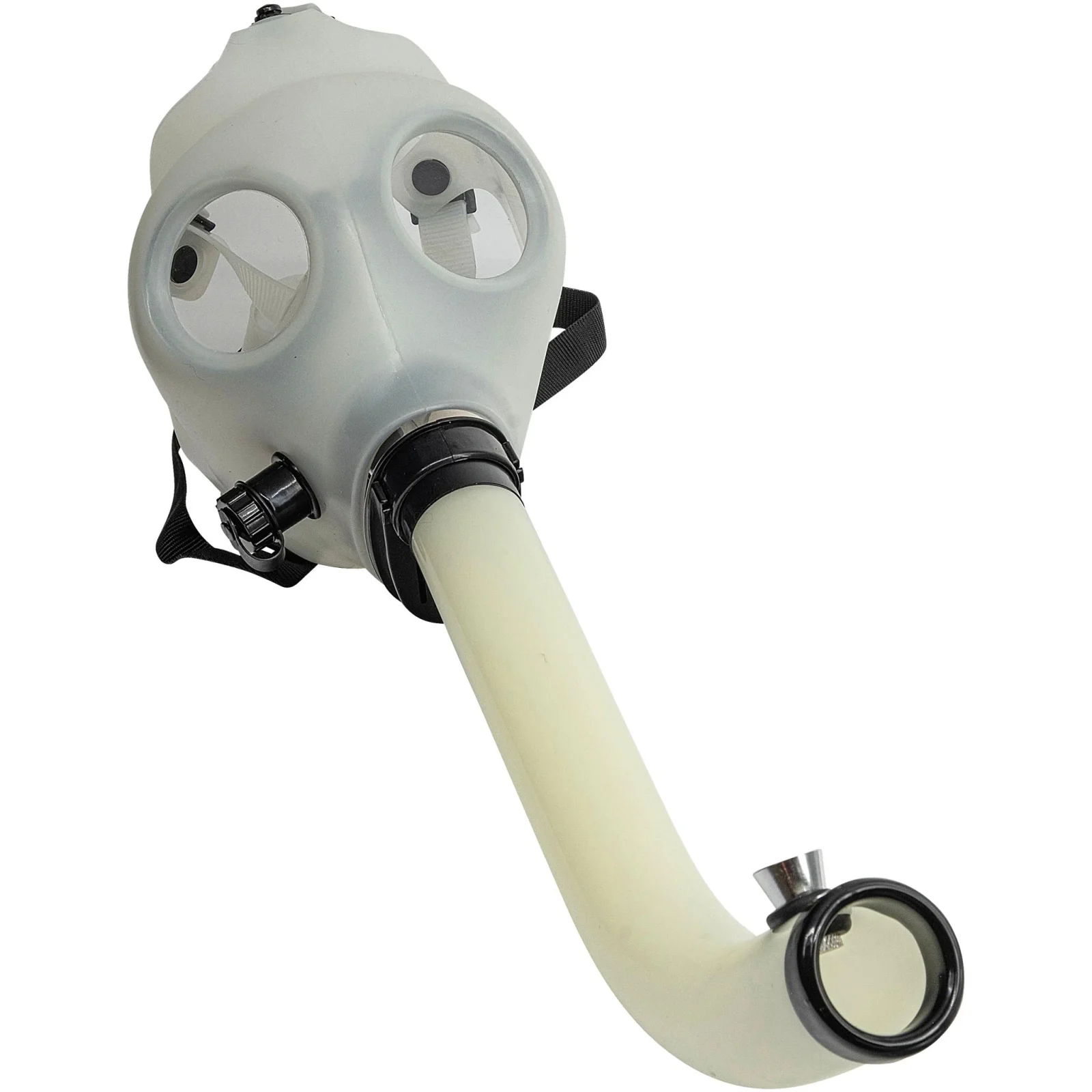 Acrylic Glow In The Dark Curved Steamroller Tube Gas Mask