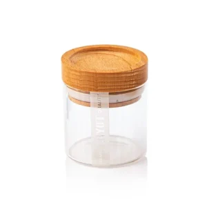 Clear Glass Storage Jars