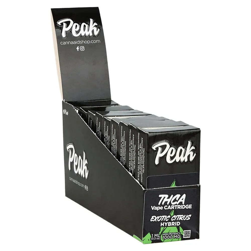 Peak THCA Vape Cartridge | 1mL - Image 2