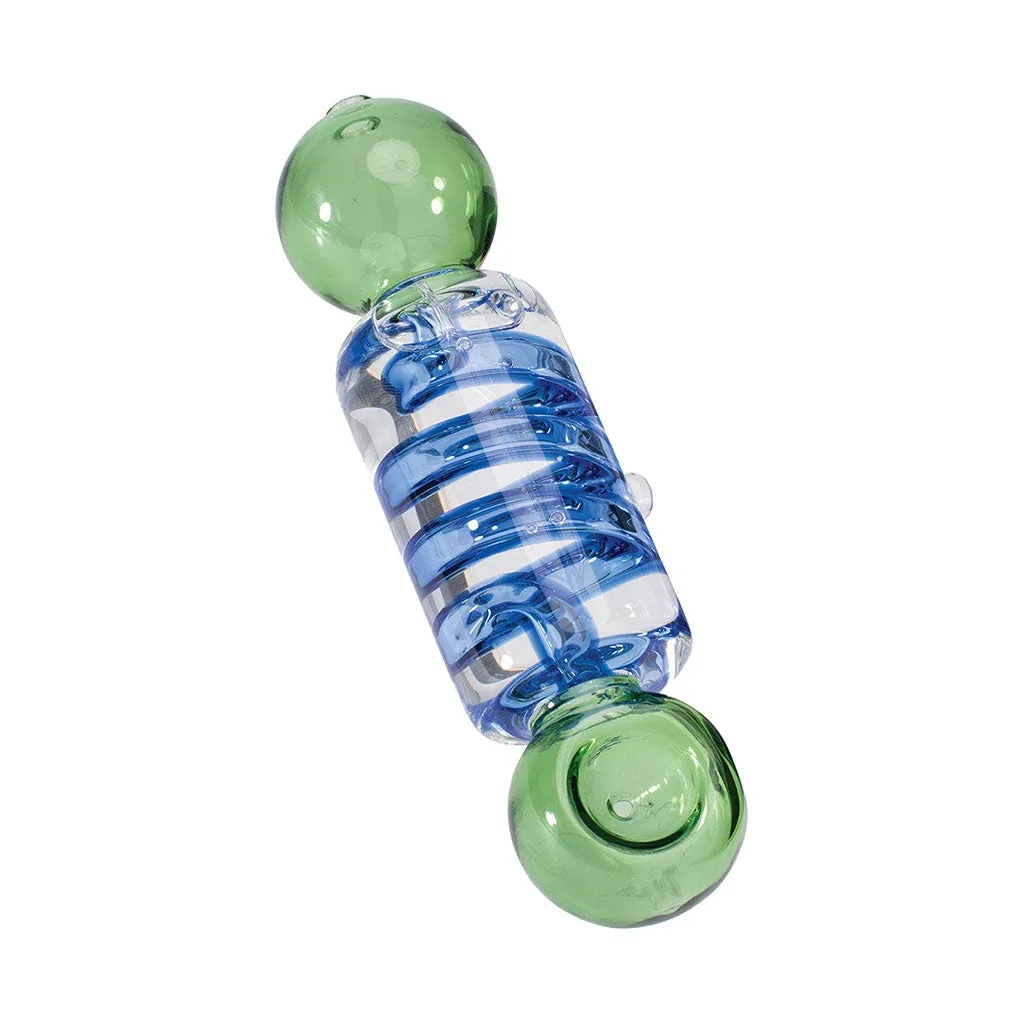 Coil Glycerin Hand Pipe Transparent Chamber - Image 2