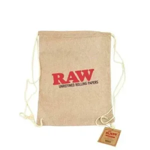 Raw Drawstring Bag
