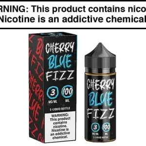 CHERRY BLUE FIZZ BY JUICE MAN 100ML