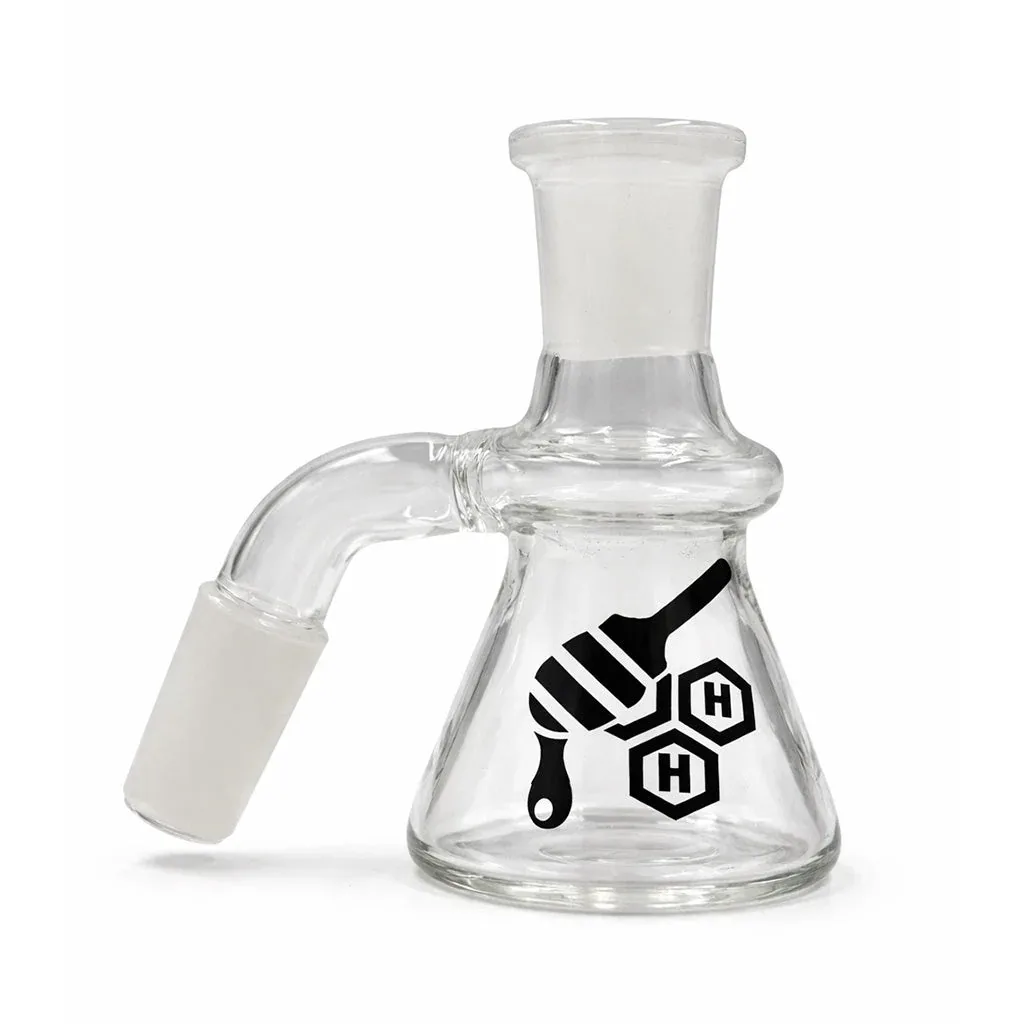 Honeybee Herb Beaker Base Glass DRY Ash Catcher - Image 2
