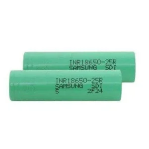 Samsung 18650 Battery 2500Mah 25R Pack Of 2