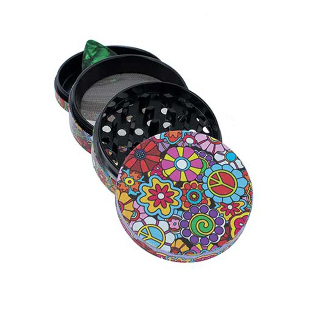 Hippie Love Wacky Grinder - Image 2