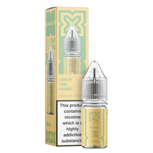 Lemon Lime Sorbet Pod Salt Nexus 10ml nicotine salt e-liquid