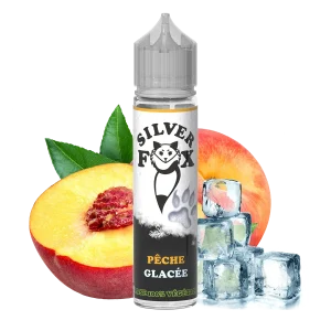 Peach ice Silver Fox 50ml shake and vape e-liquid