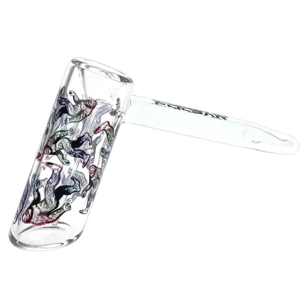 Pulsar Design Series Hammer Glass Bubbler | 8" - Image 2