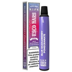 Esco Bars Ripe Mesh 2500 Puffs Disposable - Blue Razzleberry Pomegranate