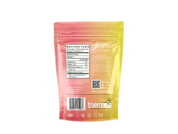 Truemoola Delta 8 Vegan Cube Gummies 600mg - Image 2