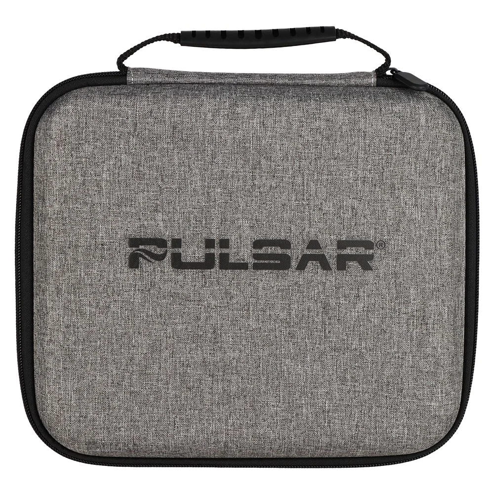 Pulsar Slant Neck Beaker Glass Water Pipe Zippered Case Travel Kit - 7" / Clear - Image 2