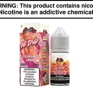 GUAVA LAVA BY HI DRIP SALTS 30ML