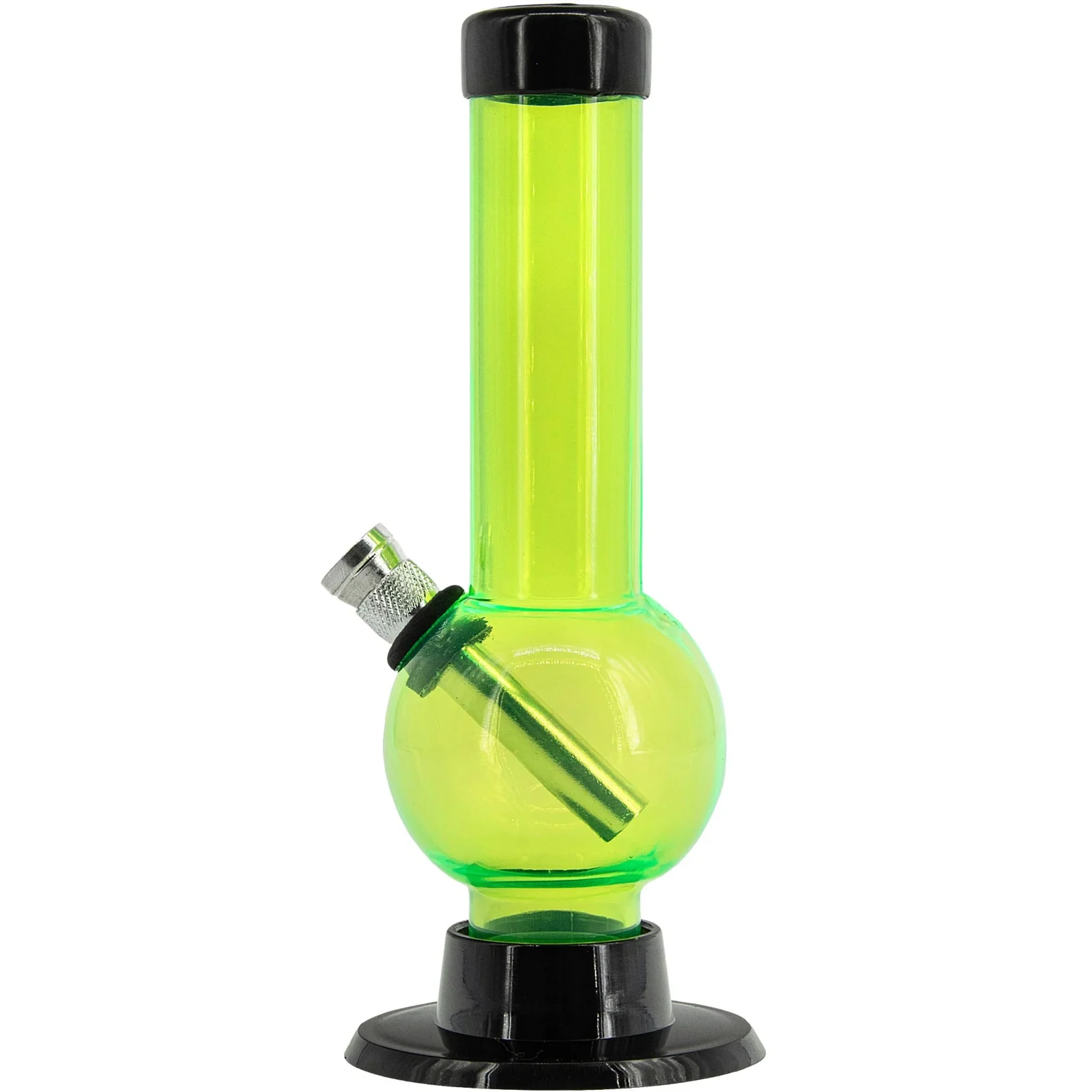 JM Enterprises 6" Acrylic Bubble Bong - Multiple Colors - Image 2