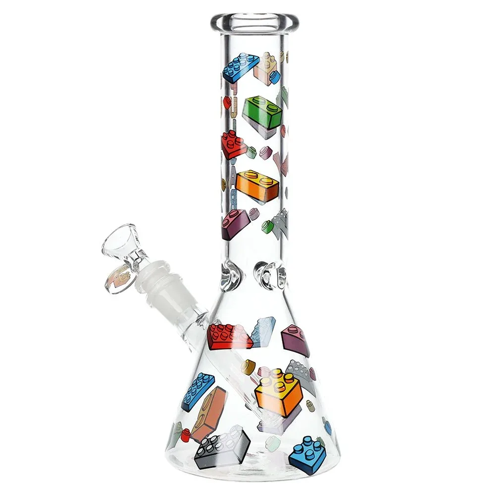 Pulsar Legos Beaker Glass Water Pipe - 10" / 14mm F - Image 2