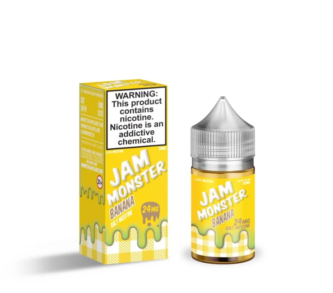 Jam Monster Salt Banana eJuice