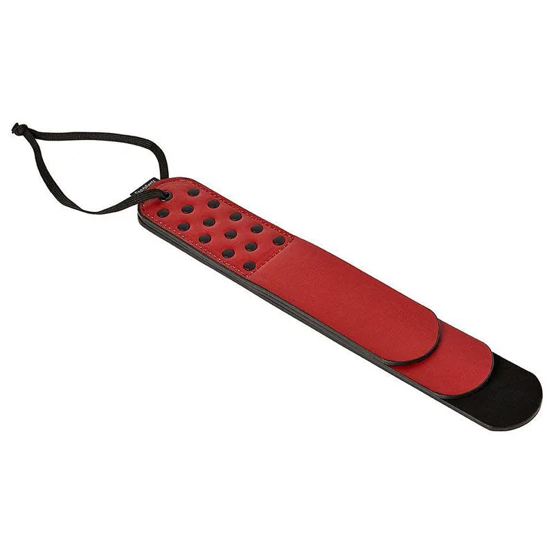 Sportsheets Saffron Layer Paddle Red