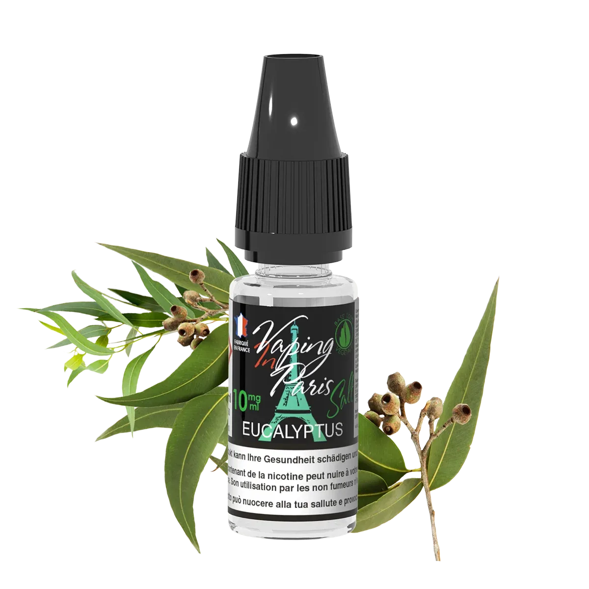 VIP Vaping in Paris – Eucalyptus Salt Nicotine E-Liquid