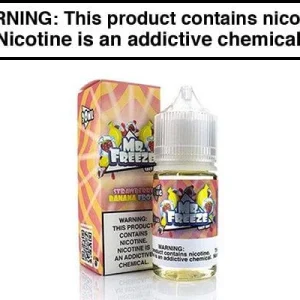 STRAWBERRY BANANA FROST BY MR. FREEZE SALTS 30ML