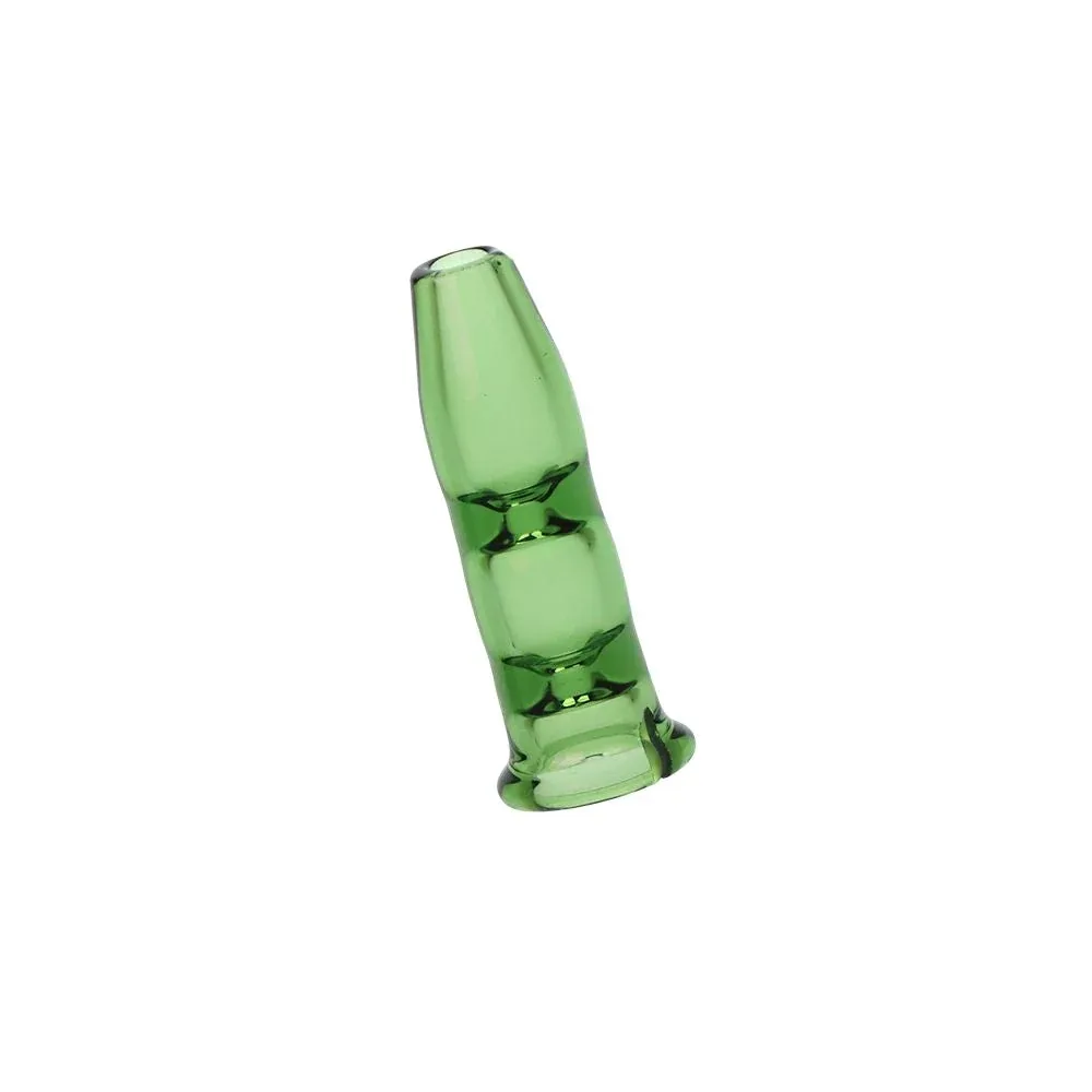 Pulsar Bullet Tip Glass Mouthpiece Attachment for Puffco Pivot w/ Display Stand - Colors Vary - Image 2