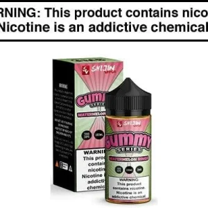 WATERMELON RINGS BY GUMMY O'S SHIJIN VAPOR 100ML