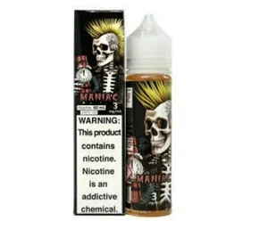 Maniac by Time Bomb Vapors 60ml ⋆ $13.99 ⋆ Vape Juice