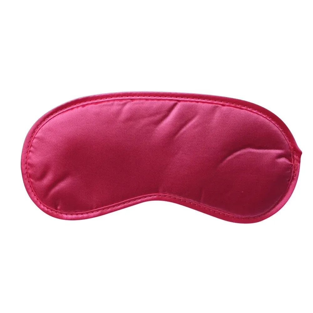 Sportsheets Sex & Mischief Satin Blindfold Hot Pink - Image 2