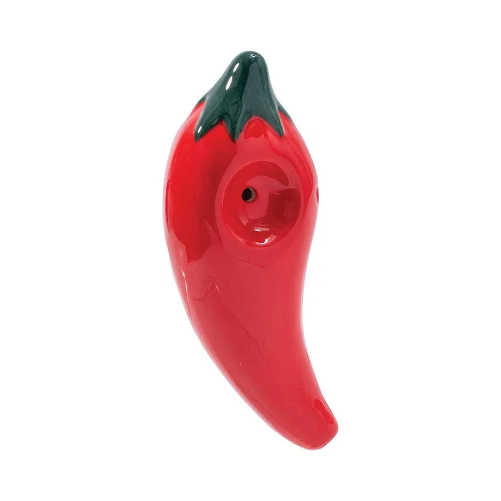 Chili Pepper Ceramic Pipe - Image 2
