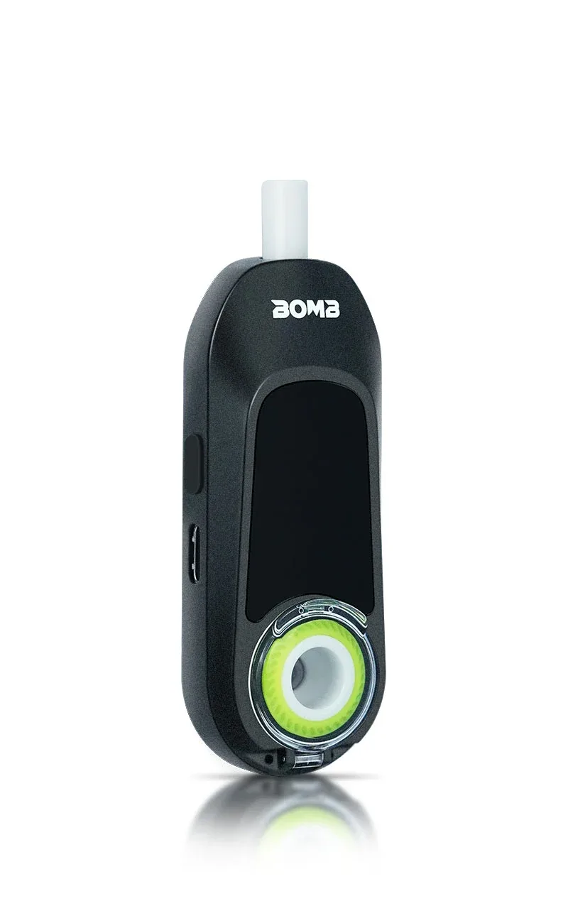 New Bomb × VapX Magic Bean Mobile Concentrate Vaporizer- Onyx Black - Image 2