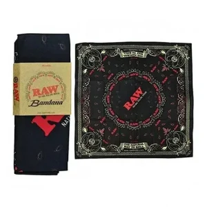 RAW Black Bandana