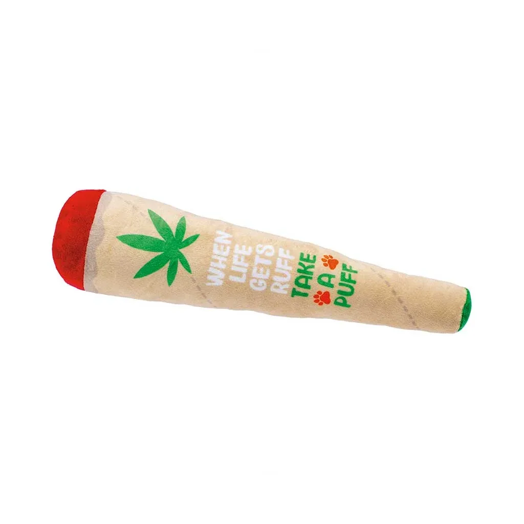 Stoned Puppy Joint Squeaky Dog Toy - Image 2