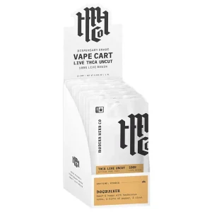 12CT DISPLAY - Modern Herb Co Live Resin Uncut THCA Cartridge - 1g