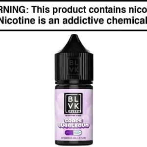 GRAPE BUBBLEGUM BY BLVK BUBBA SALT 30ML