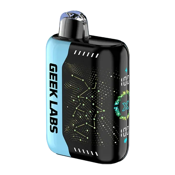Geek Labs Pulse X 50000 Puffs Disposable Vape Nixodine - Blue Razz Ice