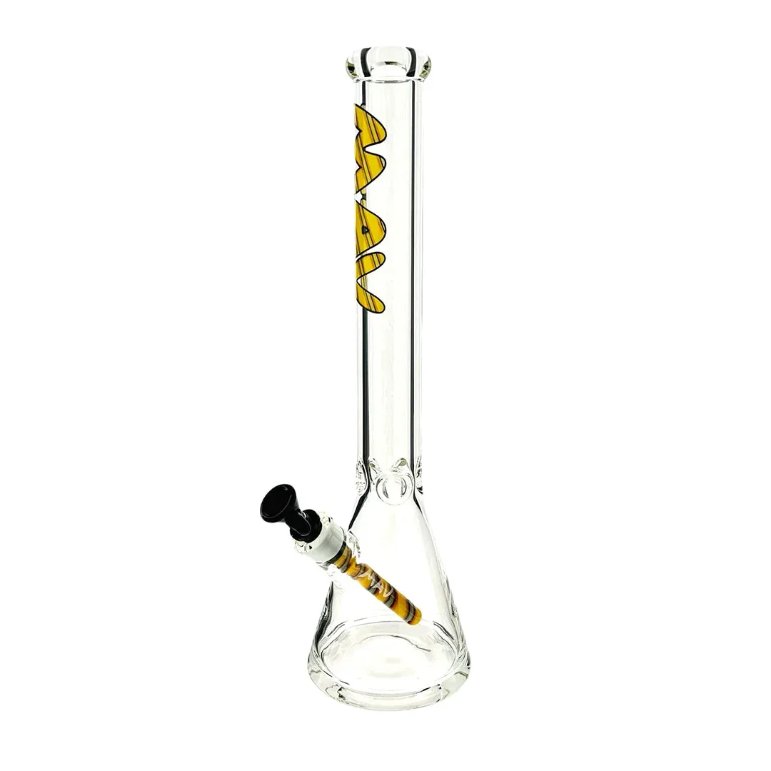 MAV Glass 18" Classic Wigwag Beaker - Image 2