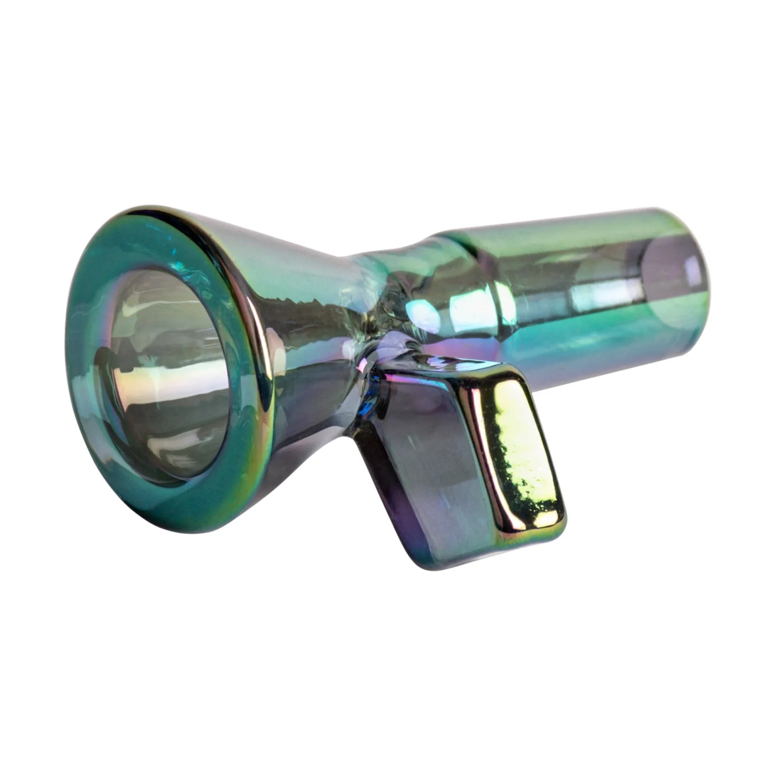 Red Eye Glass 14mm Metallic Terminator Bowl - Image 2