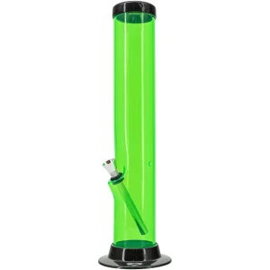 Straight Tube Acrylic Bong 6-9-12-15"