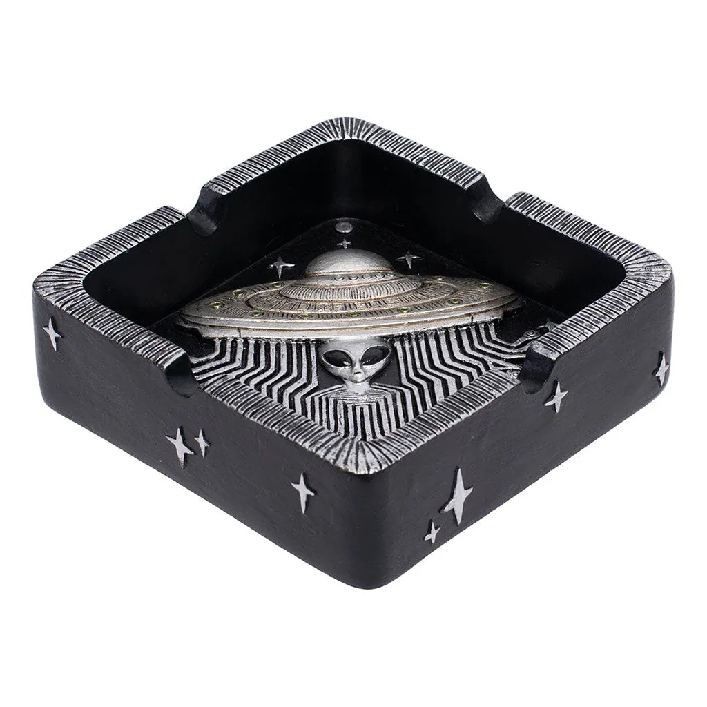 Silver Ufo Ashtray