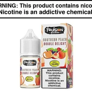SOUTHERN PEACH DOUBLE DELIGHT BY FRUISION SALTS 30ML