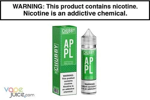 Bubble Apple E Juice by Chubby Bubble Vapes