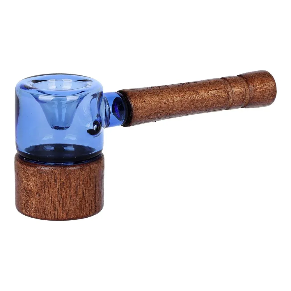 Dogg Pounds Everyday Wood Hammer Hand Pipe - 5" - Image 2