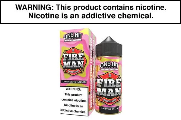 FIRE MAN BY ONE HIT WONDER SALT 30ML