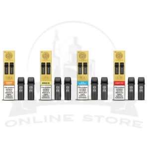 Gold Bar 600 Puffs Prefilled Replacement Pods | Pack Of 2